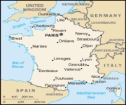 Mappa Francia