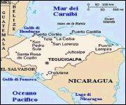 Mappa Honduras